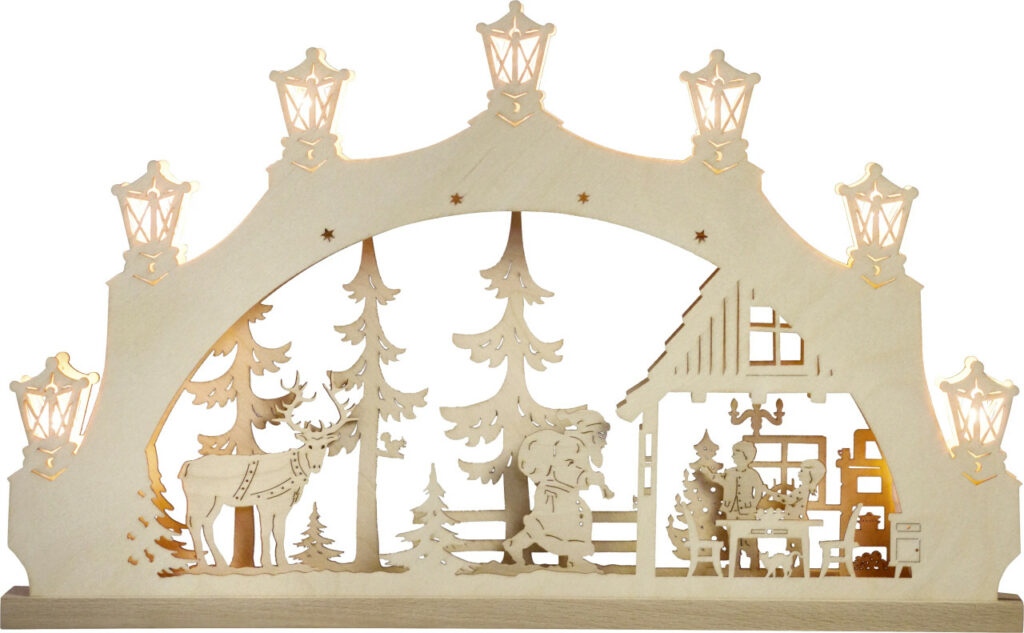 Weihnachtliche Schwibbögen