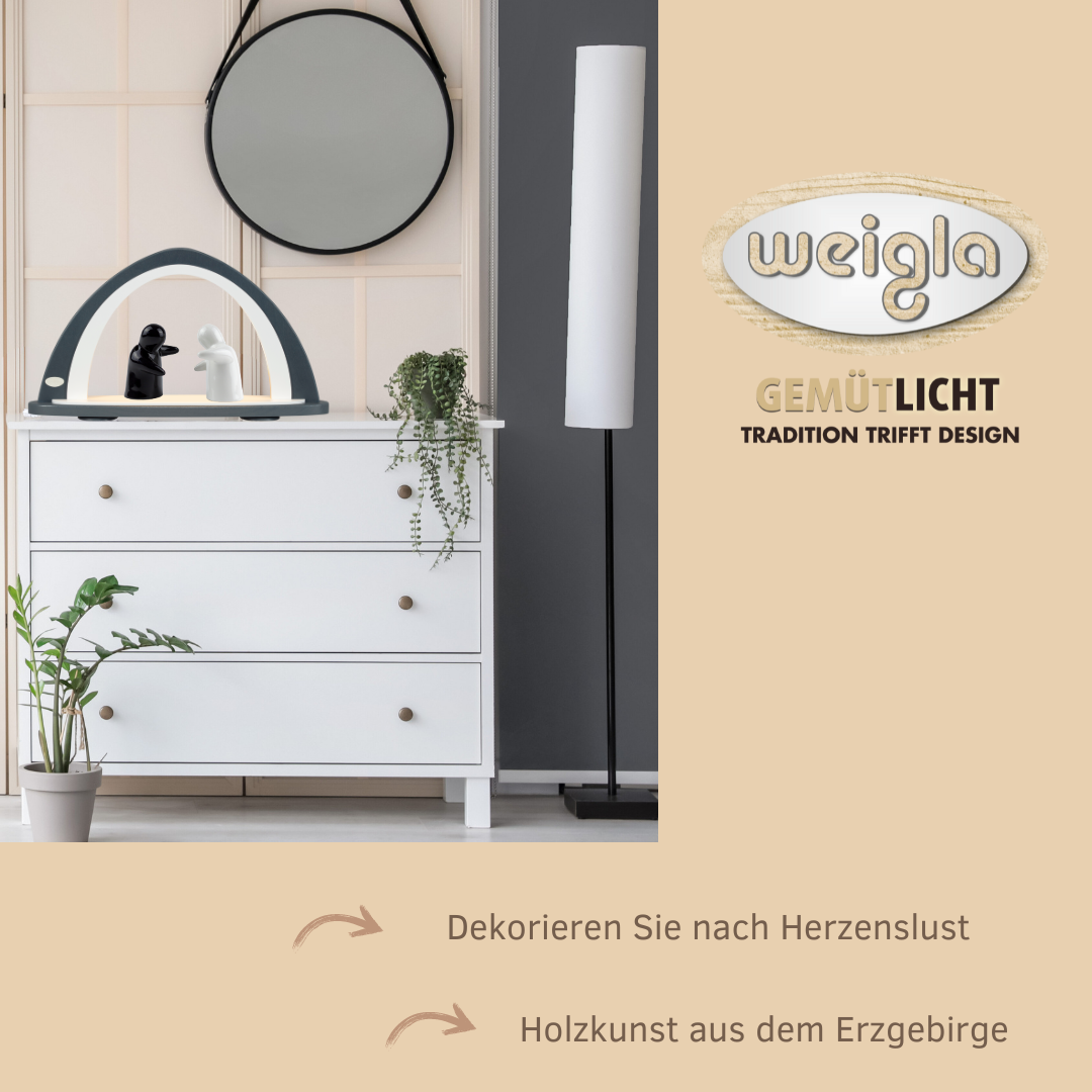 Deko-Beispiel LL Grau ganzjährig