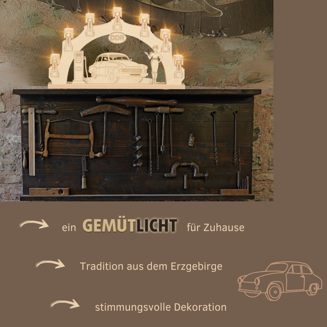 Dekobild Schwibbogen ganzjährig