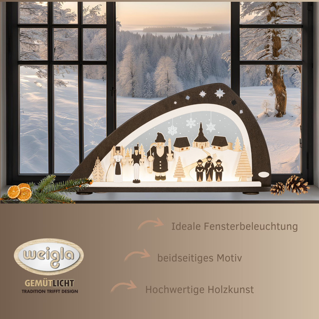 Stimmungsbild Weihnachtlich Fenster