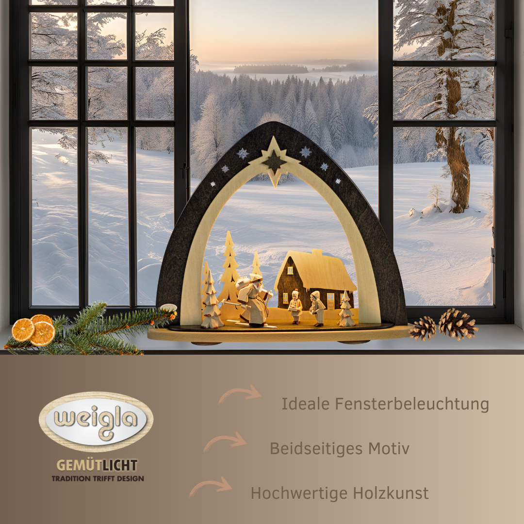 Stimmungsbild Weihnachtlich Fenster