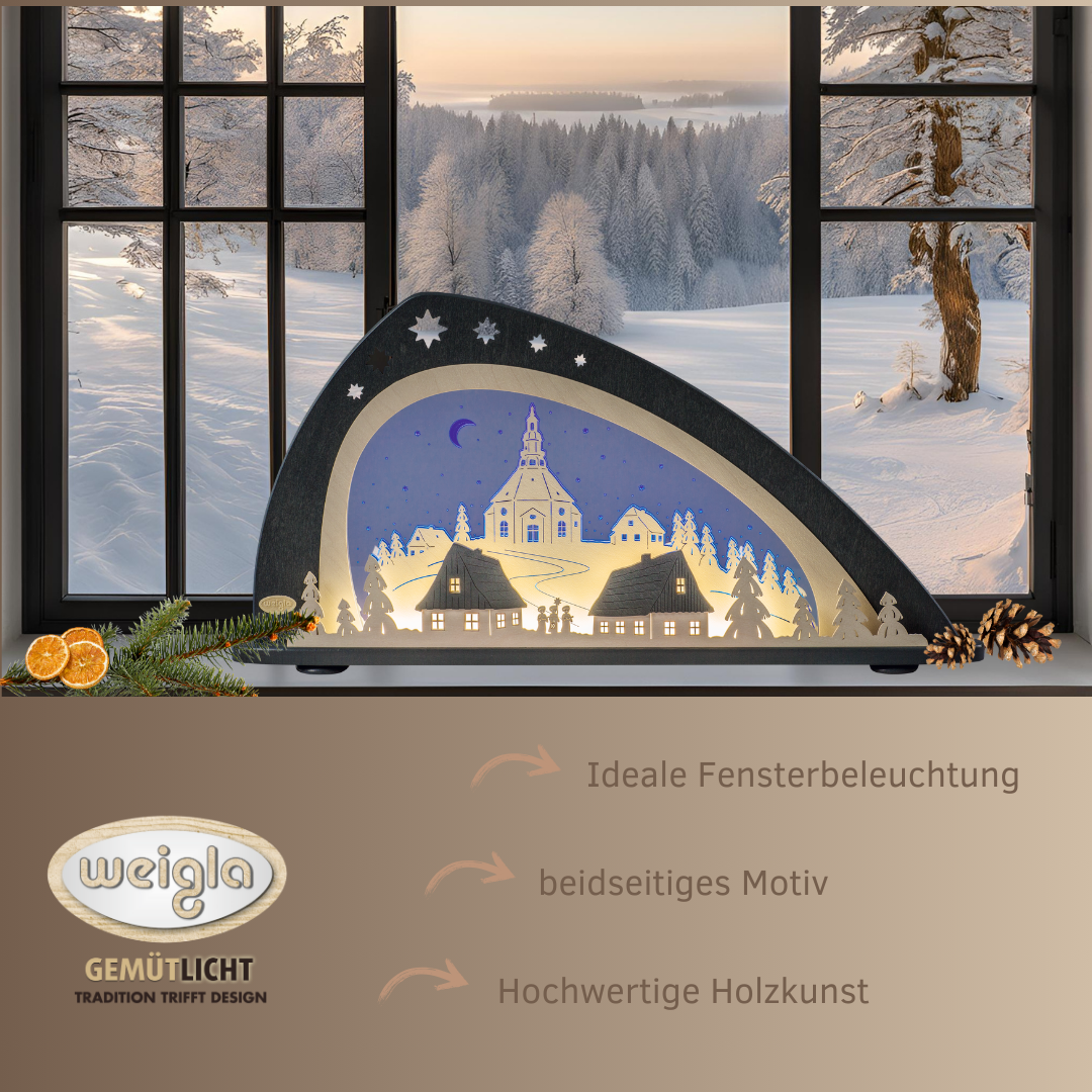 Stimmungsbild Weihnachtlich Fenster
