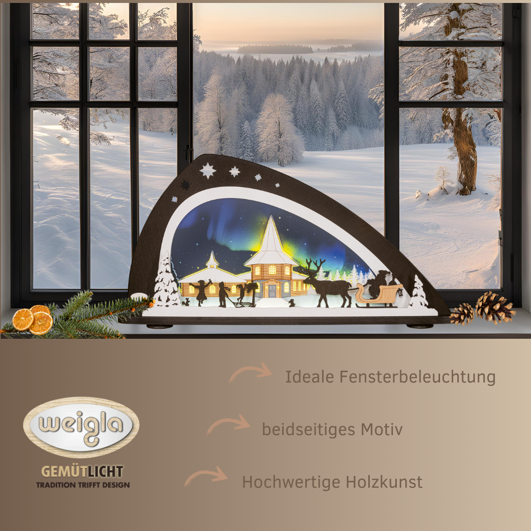 Stimmungsbild Weihnachtlich Fenster