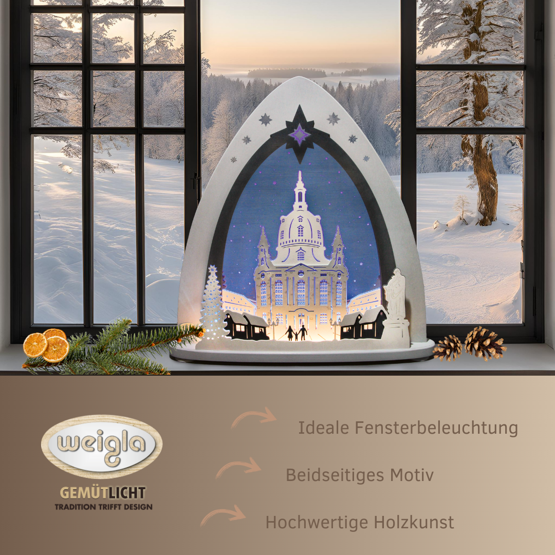 Stimmungsbild Weihnachtlich Fenster