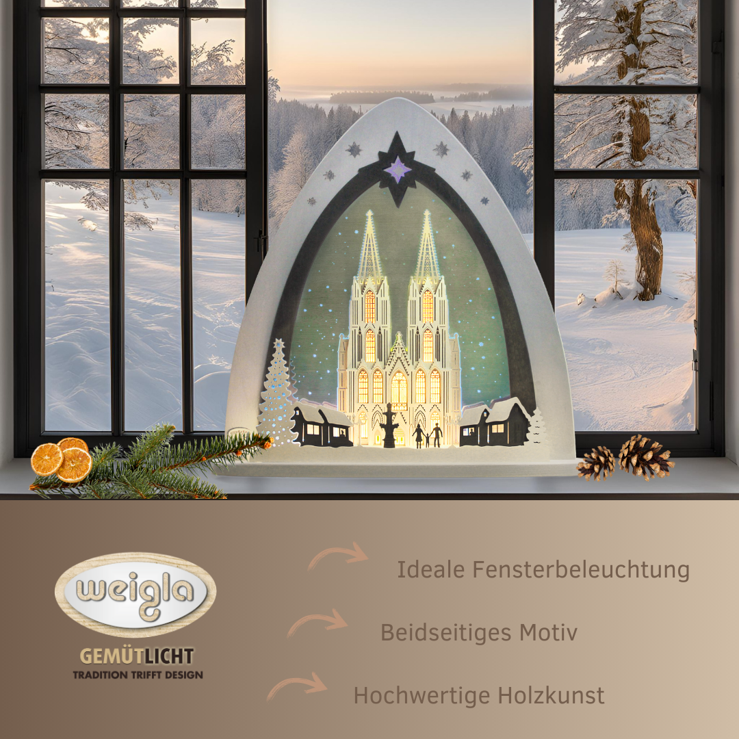Stimmungsbild Weihnachtlich Fenster