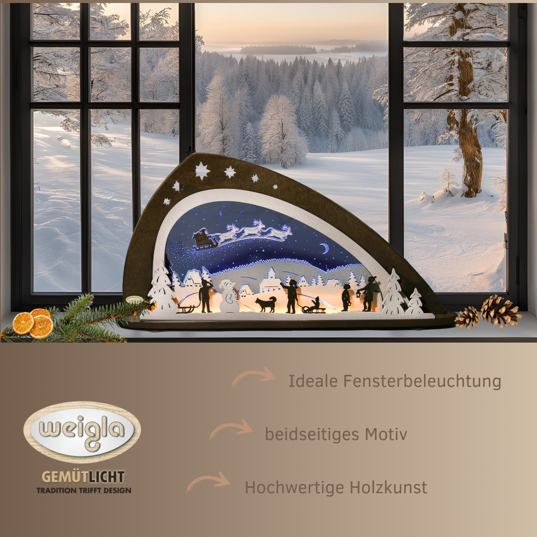 Stimmungsbild Weihnachtlich Fenster