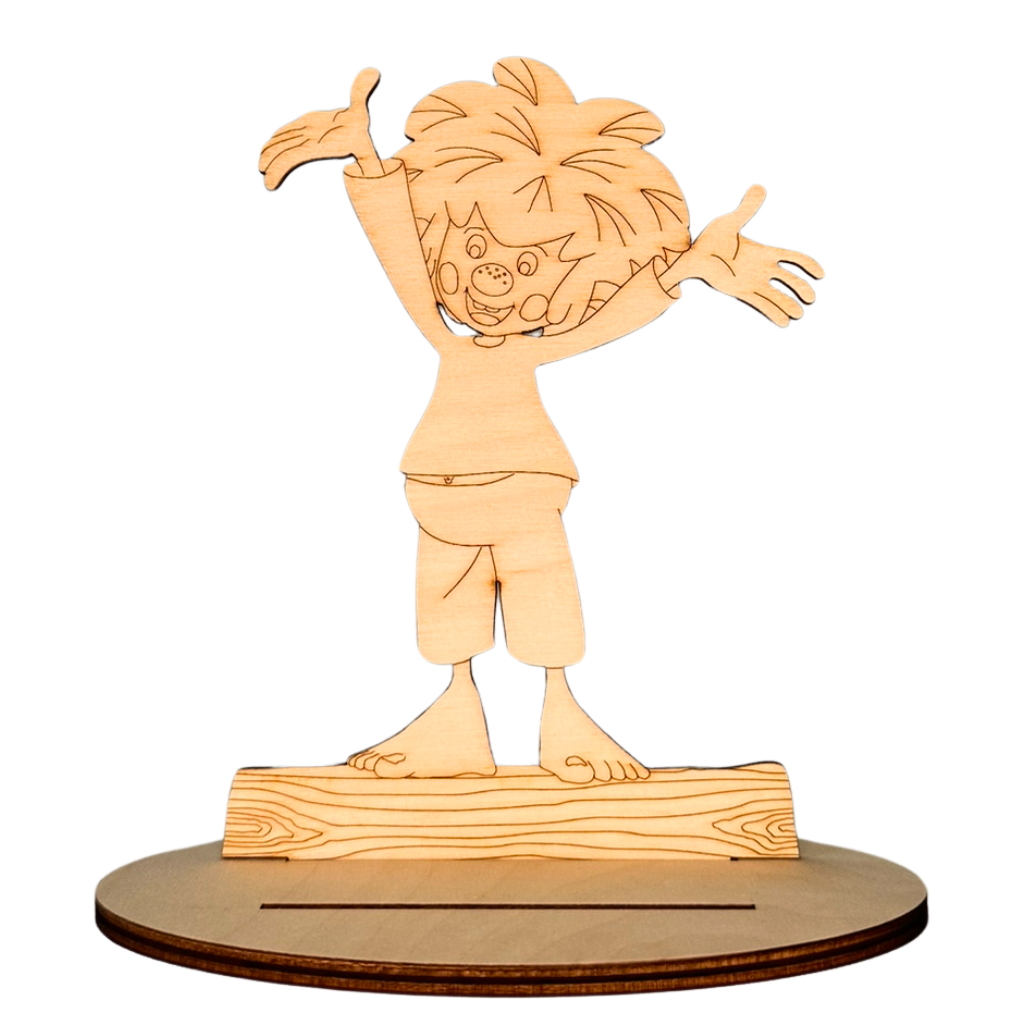 BS3PMG Bastelset Pumuckl mit Geschenk 2