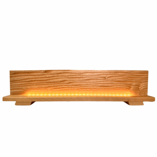 Dekosockel LED Esche Natur