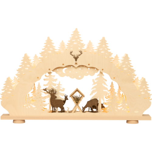 Schwibbogen Wald XL aus dem Erzgebirge