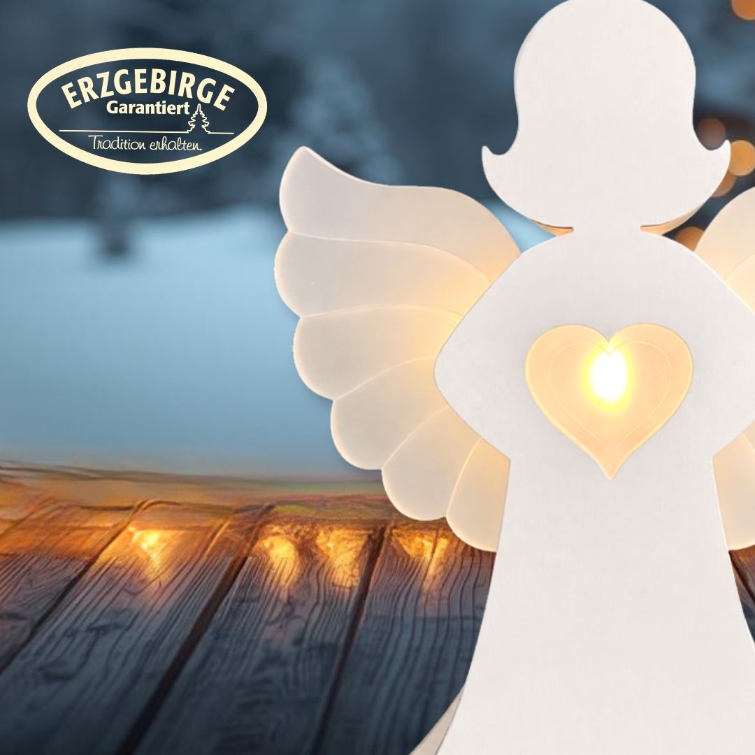 Herzlicht Engel Pure White LED – Bild 5