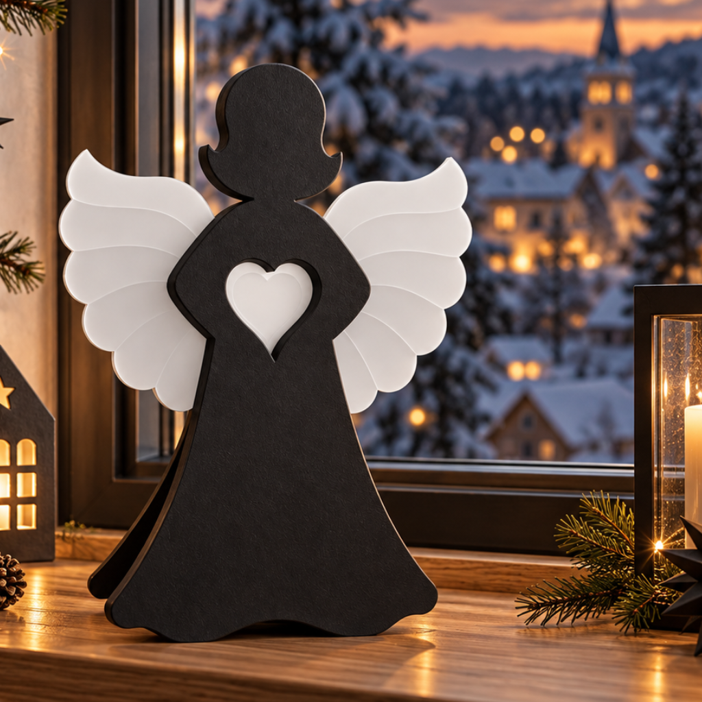 Herz Engel Black Edition – Bild 4
