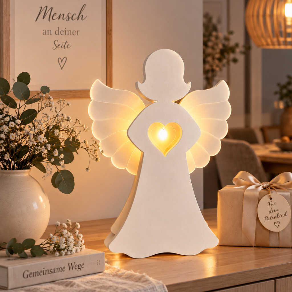 Herzlicht Engel Pure White LED – Bild 2